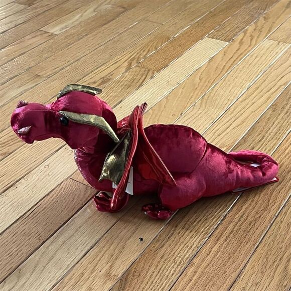 Douglas Ruby the Red Dragon Plush Medium Stuffed Animal Toy Walt Disney world - Picture 4 of 11